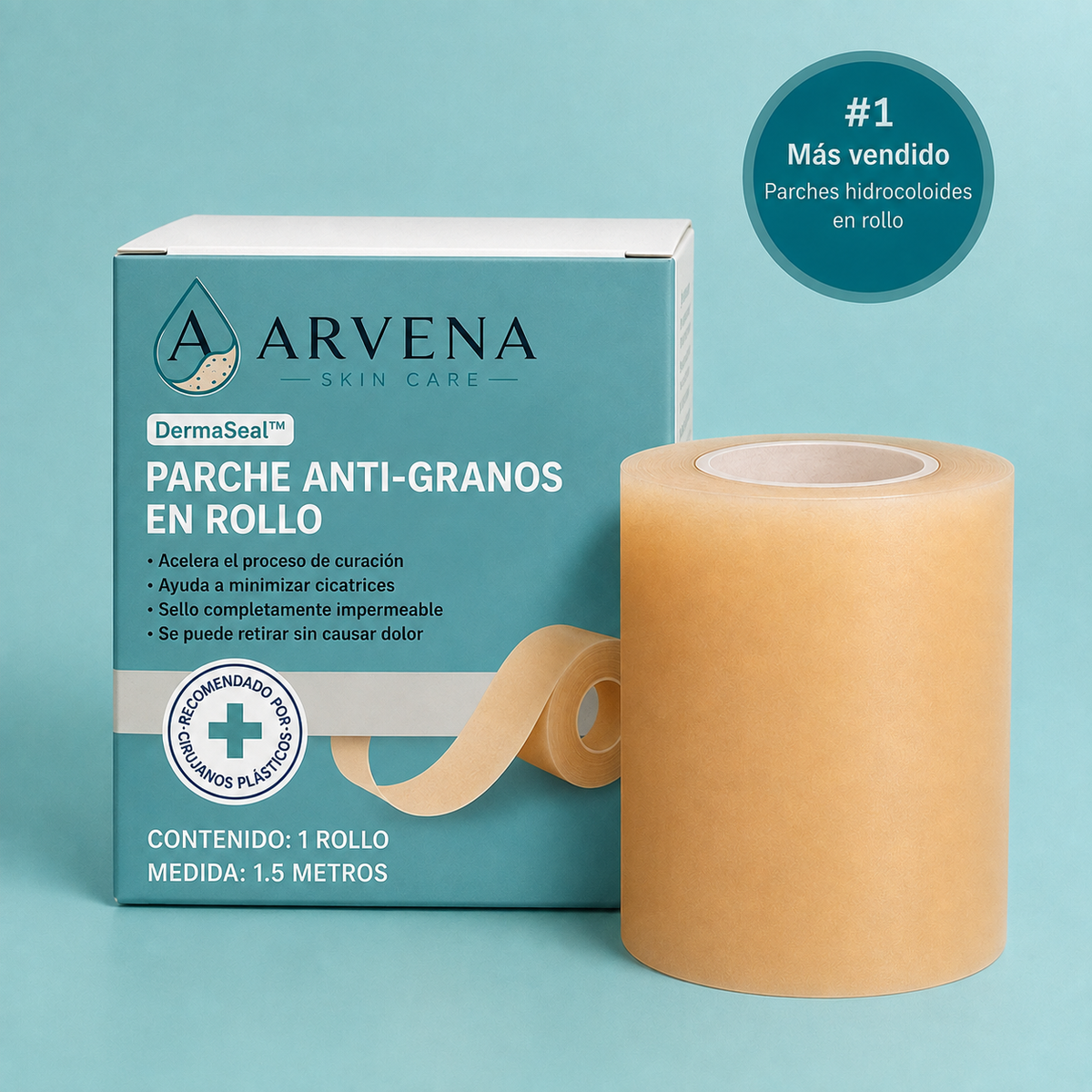 DermaSeal™ - Parche Anti-Granos en Rollo