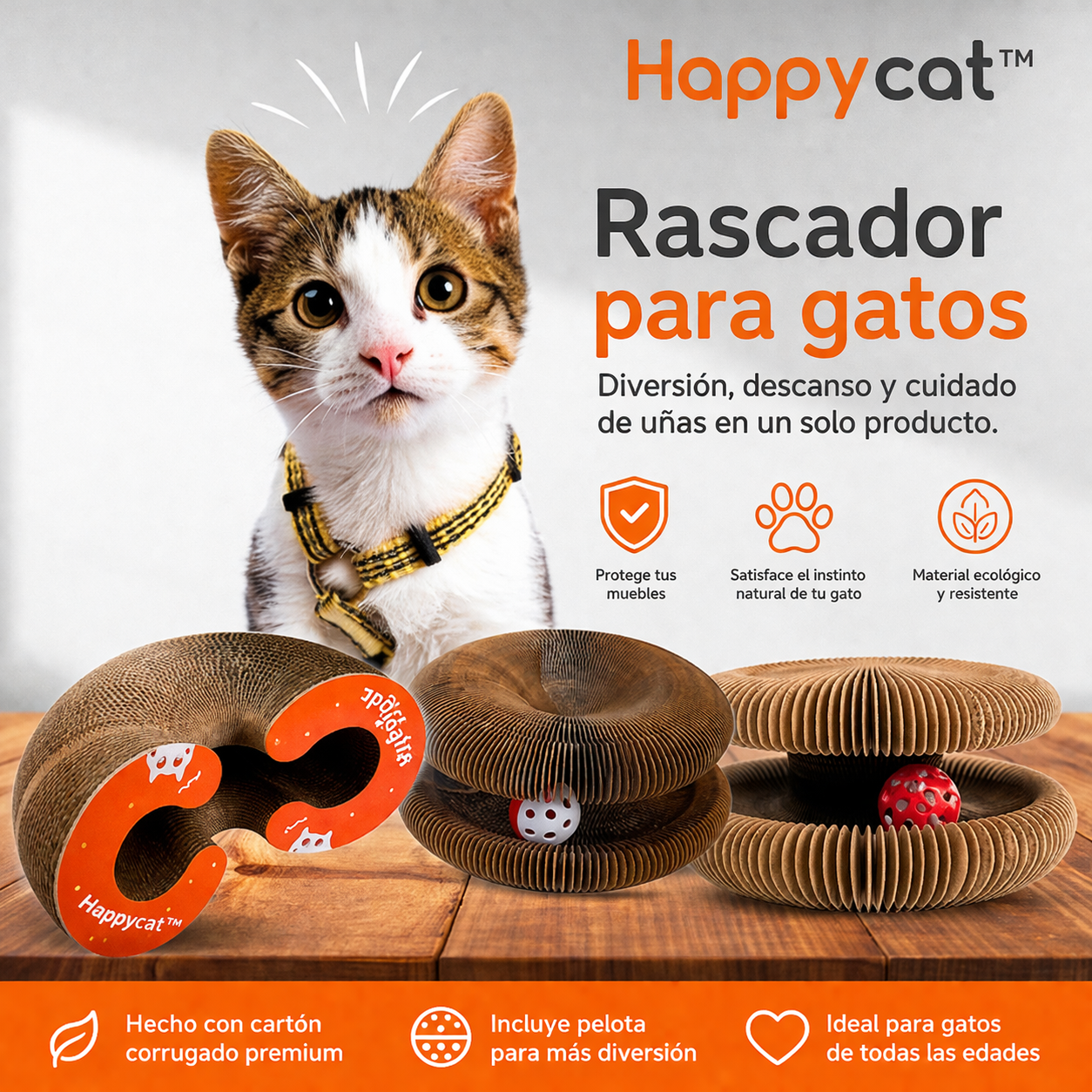 HappyCat™ - Juguete Anti-Estrés para Gatos