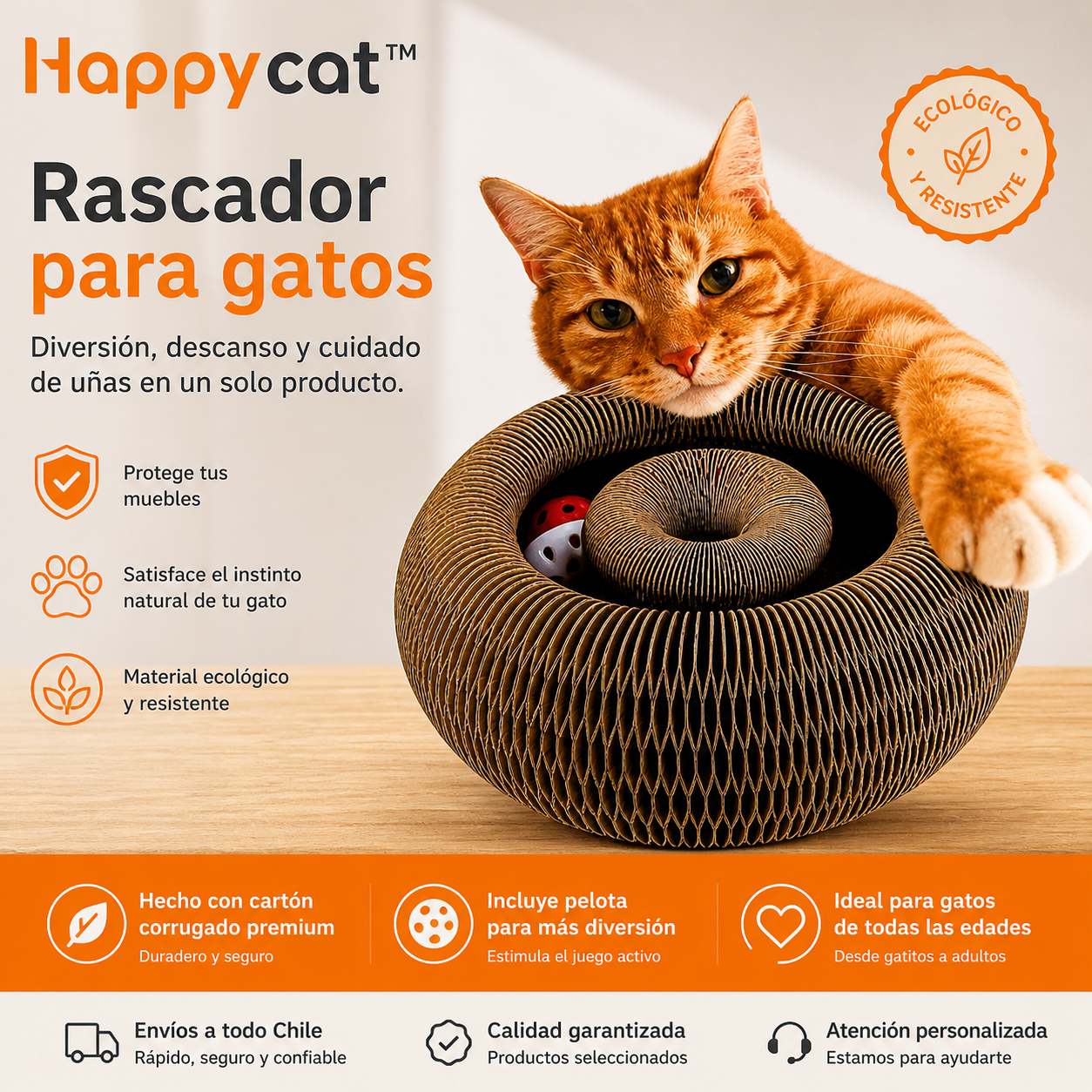 HappyCat™ - Juguete Anti-Estrés para Gatos