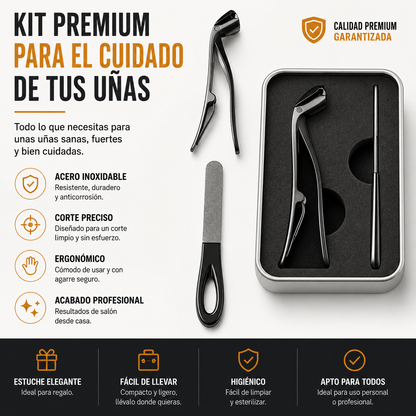 FlexiClip Pro™ - Corta tus uñas sin esfuerzo.
