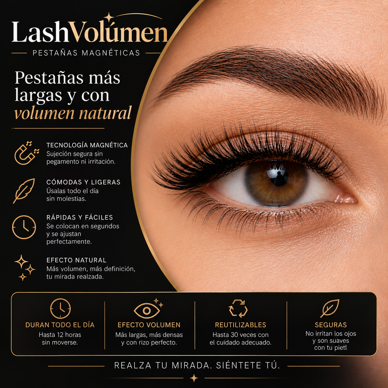 LashVolume™ - Pestañas Magnéticas Efecto Extensión