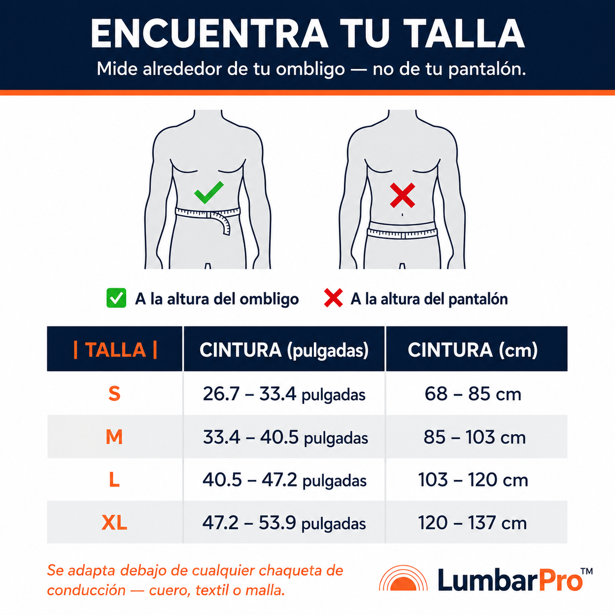 LumbarPro™ - Soporte Lumbar para Motociclistas